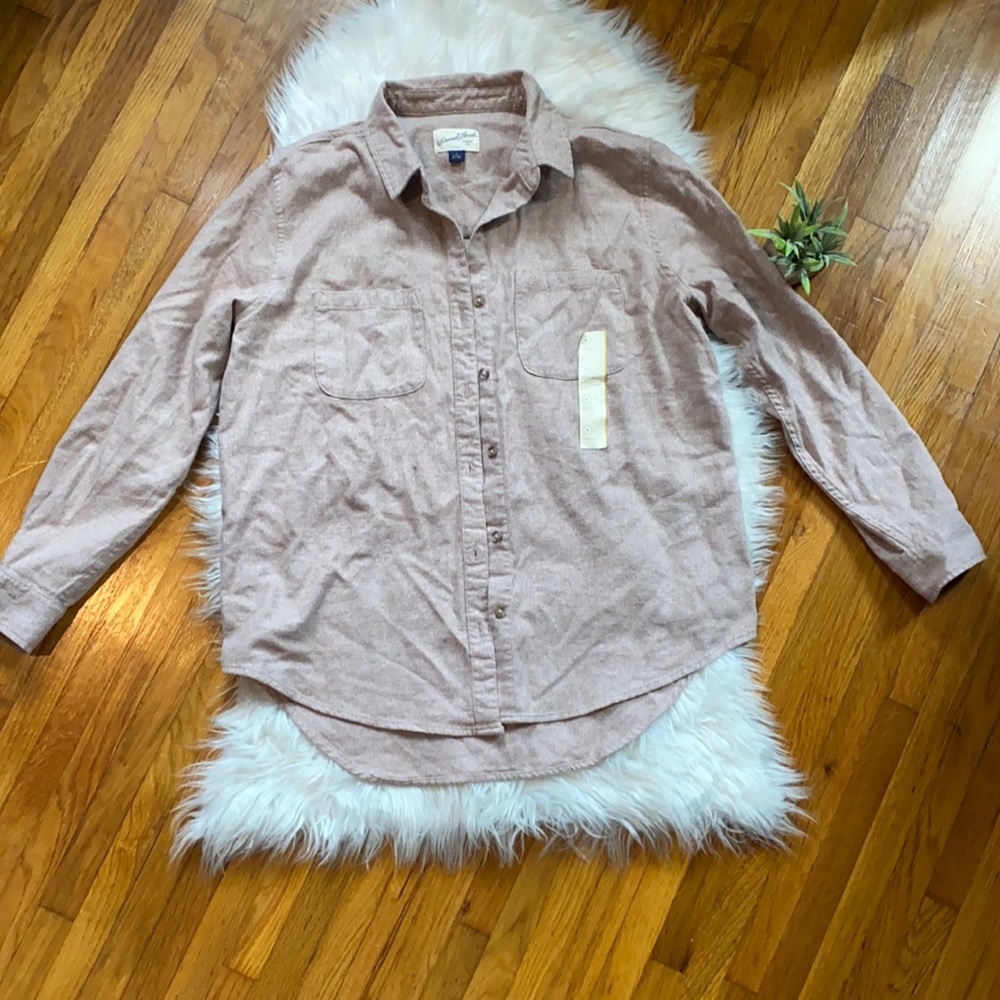 Women’s Universal Thread Long Sleeve Flannel Shirt